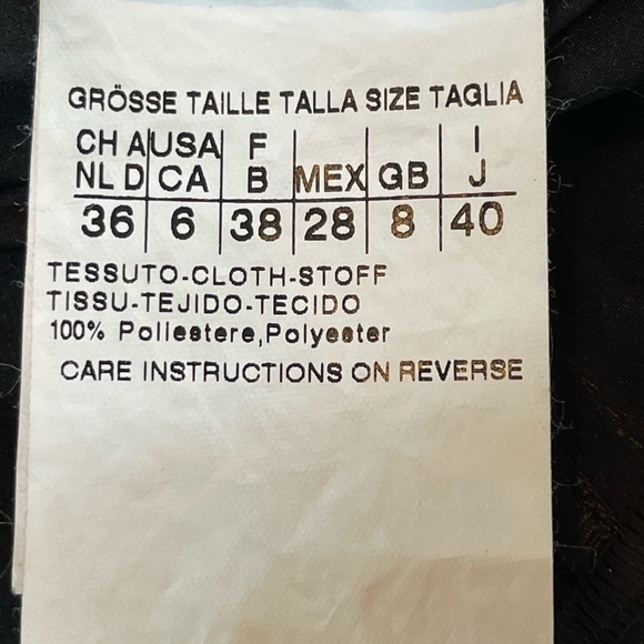 MaxMara blazer button brown Weekend sz 6 metallic sheen - Picture 8 of 10